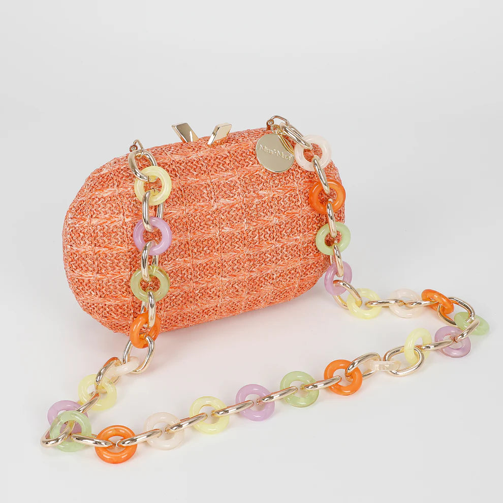 BOLSO CLUCH CORAL