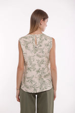 Cargar imagen en el visor de la galería, TOP ESTAMPADO  TOILE DE JOUY
