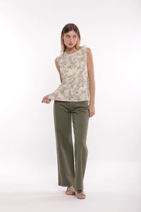 TOP ESTAMPADO  TOILE DE JOUY
