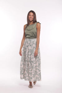 FALDA LARGA VOLANTES TOILE DE JOUY