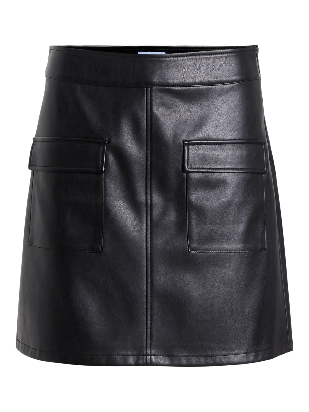 FALDA MINI POLIPIEL NEGRA