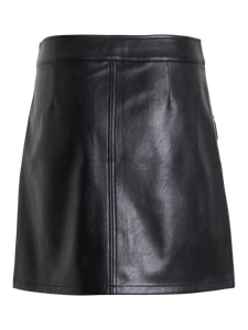 FALDA MINI POLIPIEL NEGRA