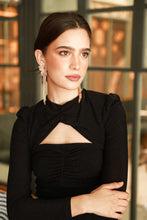 Cargar imagen en el visor de la galería, VESTIDO KATE NEGRO
