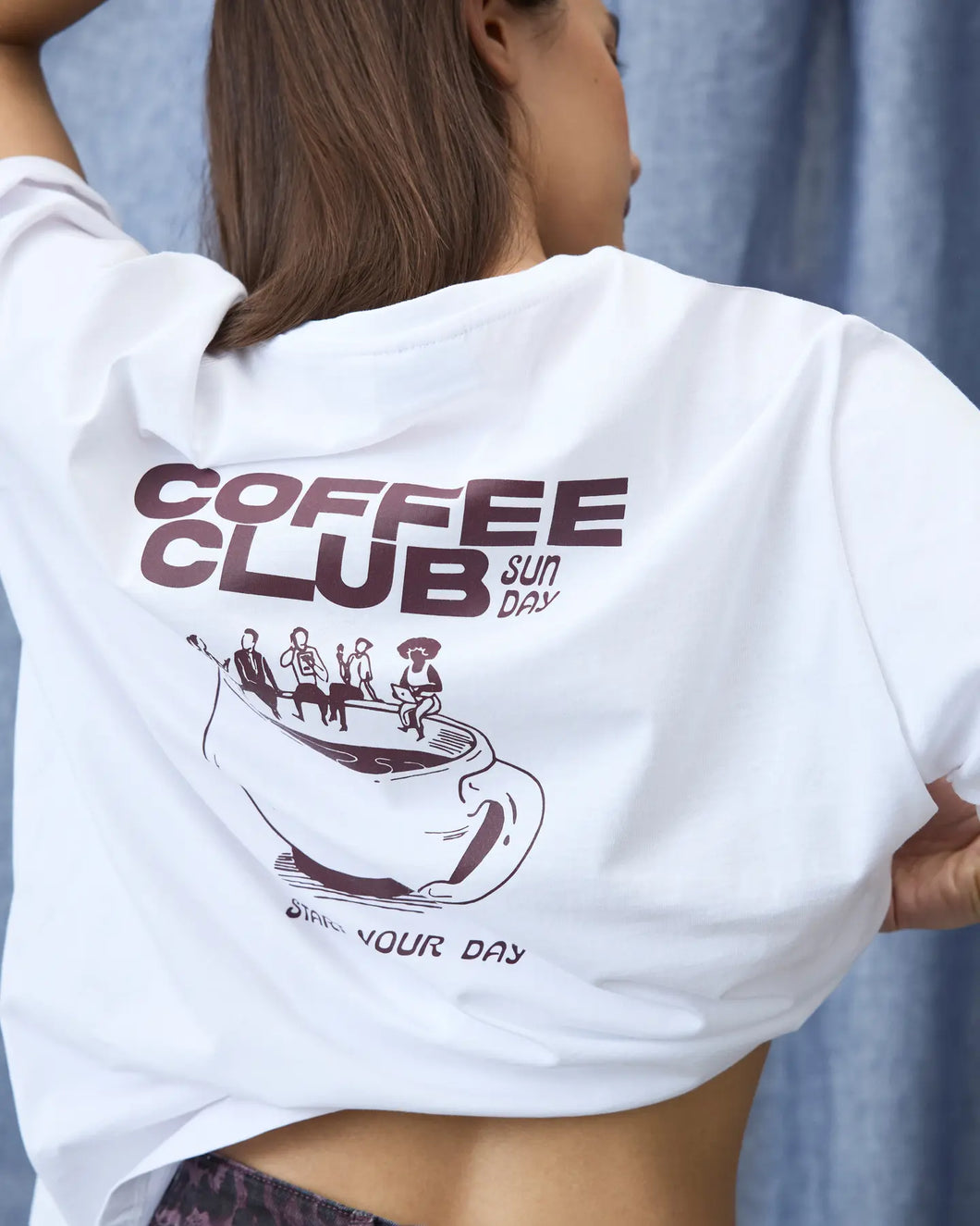 CAMISETA VISAGE  BLANCA