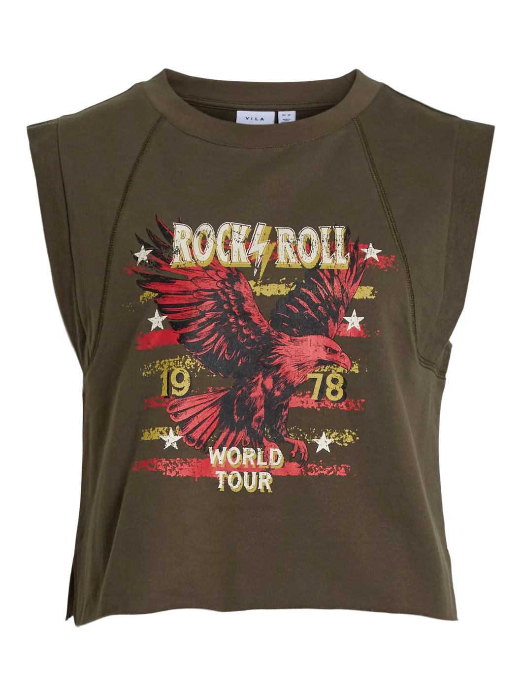 CAMISETA VIVEDI CAQUI