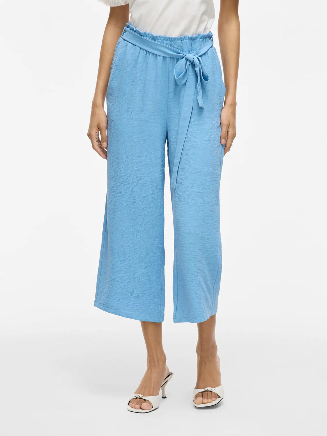 PANTALON CULOTTE CELESTE