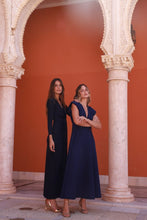 Cargar imagen en el visor de la galería, VESTIDO CELIA AZUL MARINO
