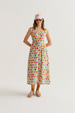 Cargar imagen en el visor de la galería, VESTIDO MIDI TULIPANES
