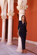 Cargar imagen en el visor de la galería, VESTIDO CELIA AZUL MARINO
