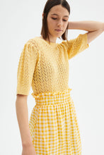 Cargar imagen en el visor de la galería, FALDA VICHY AMARILLO
