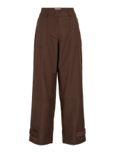 Cargar imagen en el visor de la galería, PANTALON MARRON HOLGADO
