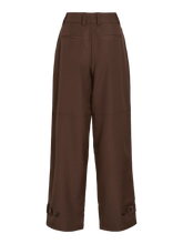 Cargar imagen en el visor de la galería, PANTALON MARRON HOLGADO
