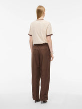 Cargar imagen en el visor de la galería, PANTALON MARRON HOLGADO
