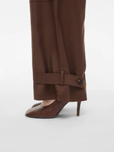 Cargar imagen en el visor de la galería, PANTALON MARRON HOLGADO
