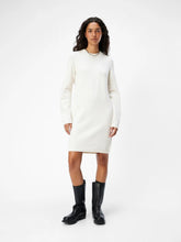 Cargar imagen en el visor de la galería, VESTIDO DE PUNTO BLANCO ROTO
