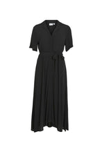Cargar imagen en el visor de la galería, VESTIDO CAMISERO VIIBILLLIE NEGRO
