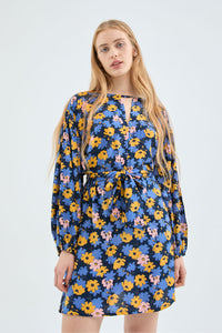 VESTIDO CORTO ESTAMPADO