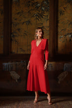 Cargar imagen en el visor de la galería, VESTIDO KENTA ROJO
