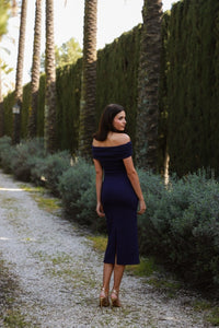 VESTIDO TOLEDO AZUL MARINO