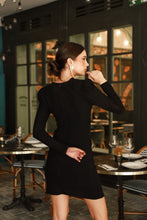 Cargar imagen en el visor de la galería, VESTIDO KATE NEGRO
