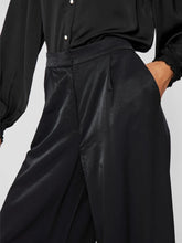 Cargar imagen en el visor de la galería, PANTALON PALAZZO NEGRO VIGRY
